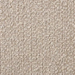 Repose-pieds en bouclé taupe L Jax - Hkliving