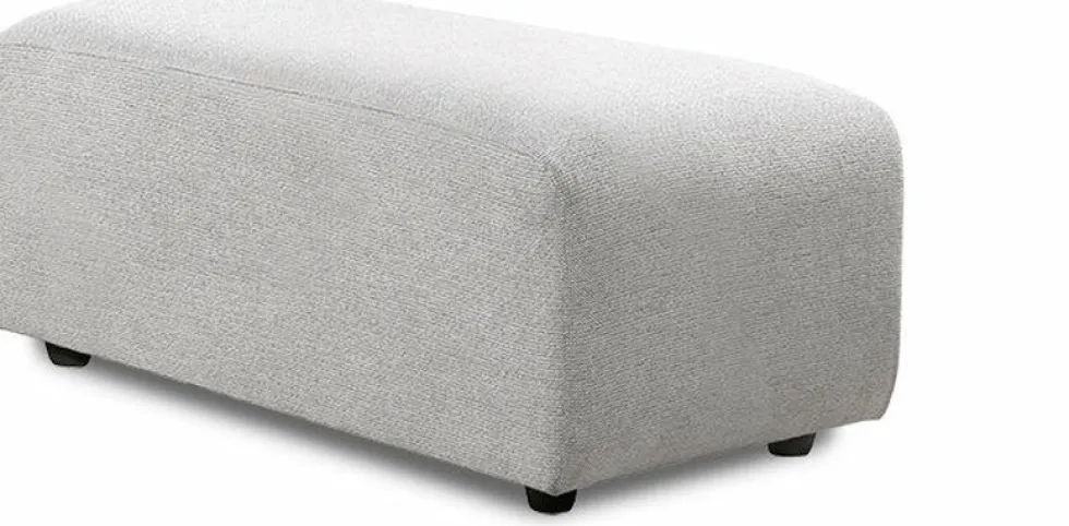 Repose-pieds sneak gris clair S Jax - Hkliving