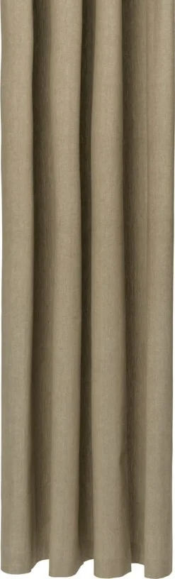 Rideau de douche en coton biologique olive 160x205cm Chambray - Ferm living