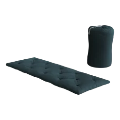 Sac de couchage en coton bleu pétrole 45x70cm Bed in a bag - Karup Design