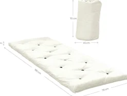 Sac de couchage en coton marron 45x70cm Bed in a bag - Karup Design