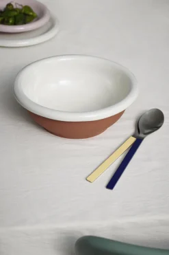 Saladier en terre cuite blanc cassé 21 cm Barro - Hay