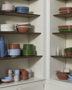 Saladier en terre cuite vert pistache 21 cm Barro - Hay