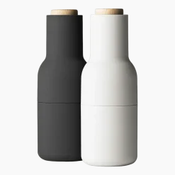 Salière et Moulin à poivre noir et blanc Grinder - Audo