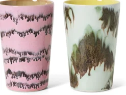 70s ceramics: tea mugs
