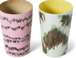 70s ceramics: tea mugs