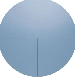 Secrétaire mural bleu et blanc Pill - Emko