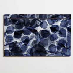 Secrétaire mural Fläpps 80 x 50 cm Bubbles Indigo - Ambivalenz
