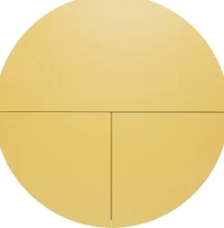 Secrétaire mural jaune et noir Pill - Emko