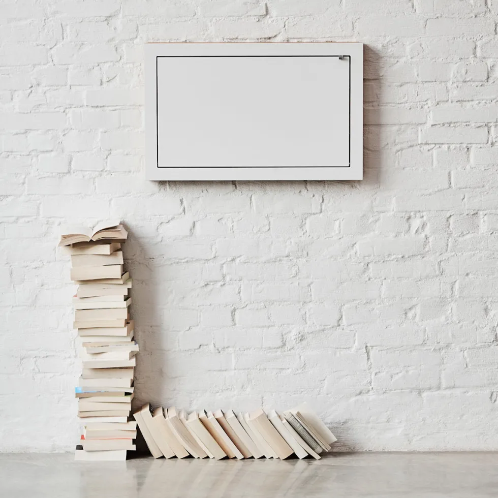 Secrétaire mural 80 x 50 cm Fläpps Watercolor Dots - Ambivalenz