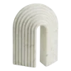 Serre-livres en marbre blanc 14 x 18 cm Ferro - Nordal