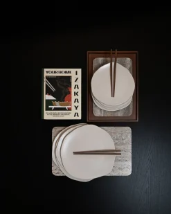 Service pour 4 personnes en céramique beige Native - 101 COPENHAGEN