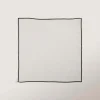Serviette De Table Carlina Beige Clair Et Bourdon Noir - Madura