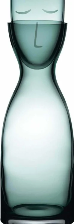 Set d'eau de nuit Mr. & Mrs. Green Tall - Nude Glass