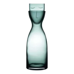 Set d'eau de nuit Mr. & Mrs. Green Tall - Nude Glass