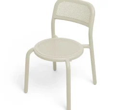 Set de 4 chaises beiges Toni - Fatboy