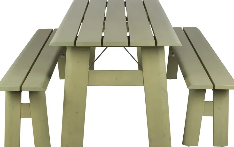 Set de jardin en pin desert sage Avenue - Zuiver