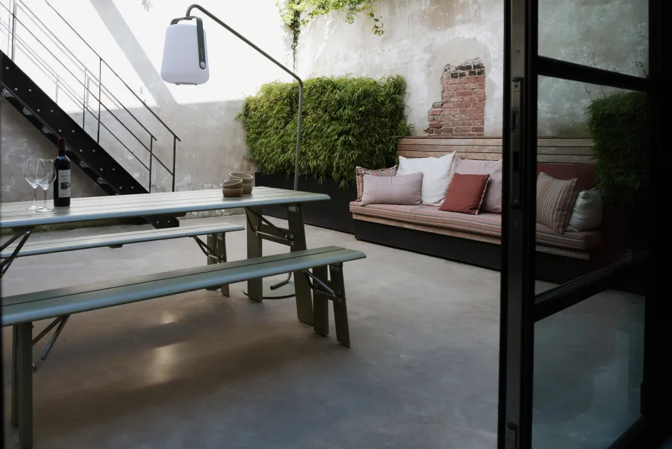 Set de jardin en pin desert sage Avenue - Zuiver
