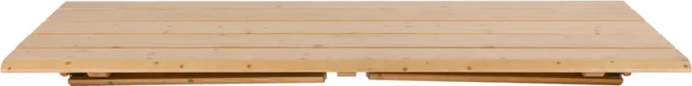 Set de jardin en pin naturel Avenue - Zuiver
