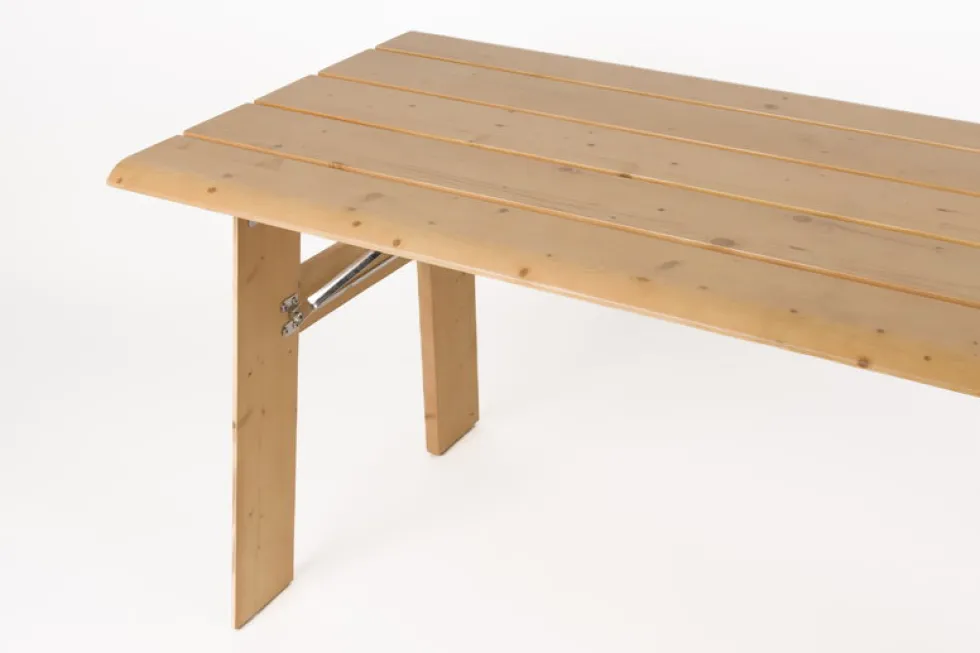 Set de jardin en pin naturel Avenue - Zuiver