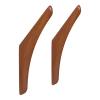 Set de 2 porte-manteaux en acajou massif PI - Ethnicraft Accessories