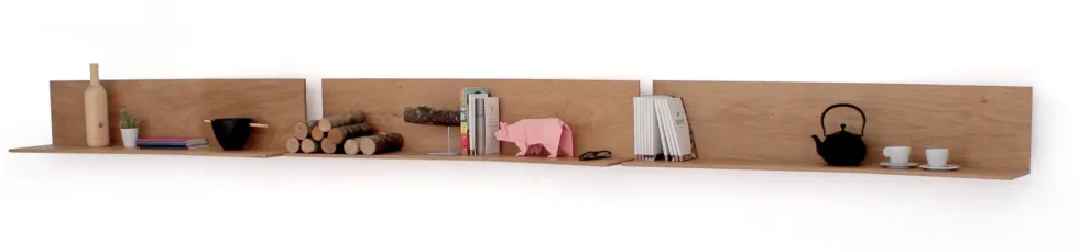 Set de 3 étagères en bois 11.2 - Compagnie
