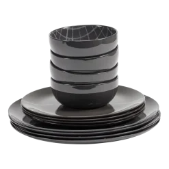 Set de vaisselle de 12 pièces en porcelaine pacific Zuma - Serax