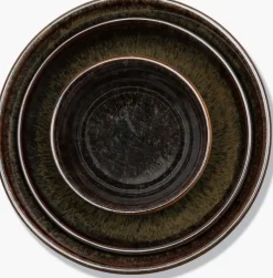 Set de vaisselle 12 pièces en grès marron Surface - Serax