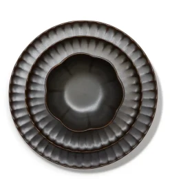 Set de vaisselle 12 pièces en grès vert Inku - Serax