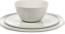 Set de vaisselle 12 pièces en porcelaine ivoire Cena - Serax