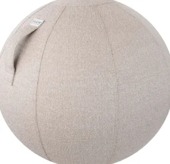 Siège ergonomique en polyester beige 60cm Vlip - VLUV