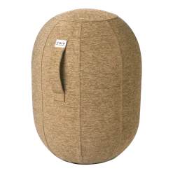 Siège ergonomique en tissu bouclette macchiato Kapsul Stov - Vluv