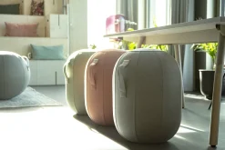 Siège ergonomique en tissu bouclette macchiato Kapsul Stov - Vluv