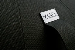 Siège ergonomique en tissu canevas noir 60 cm LEIV - VLUV