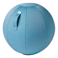 Siège érgonomique en tissu bleu glace Leiv - VLUV