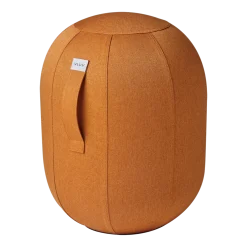 Siège érgonomique en tissu curcuma Kapsul Leiv - VLUV
