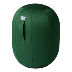 Siège érgonomique en tissu vert sapin Kapsul Leiv - VLUV
