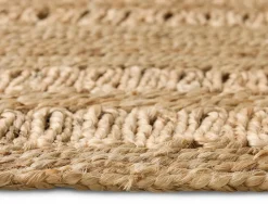 Soleil Jute Runner Oval (80X300Cm) - HKLIVING