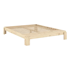 Sommier avec rangement en pin naturel 180x200cm Layers - Karup Design