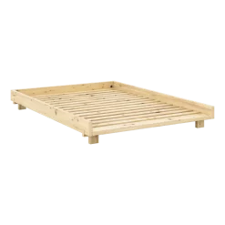 Sommier en bois de pin laqué 140x200cm Social bed - Karup Design