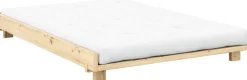 Sommier en bois de pin laqué 140x200cm Social bed - Karup Design