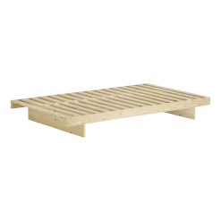 Sommier en bois de pin naturel 90x200cm Kanso - Karup Design