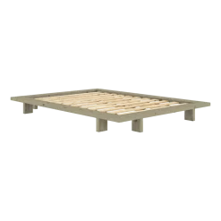 Sommier en bois de pin sage green 140x200 cm Japan - Karup Design
