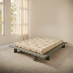 Sommier en bois de pin sage green 160x200 cm Japan - Karup Design