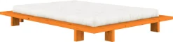Sommier en bois de pin solar orange 140x200 cm Japan - Karup Design
