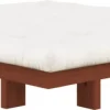 Sommier en bois de pin terra red 180 x 200 cm Japan - Karup Design