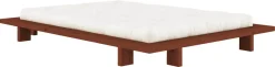 Sommier en bois de pin terra red 140 x 200 cm Japan - Karup Design