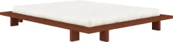 Sommier en bois de pin terra red 160 x 200 cm Japan - Karup Design