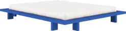 Sommier en bois de pin vivid blue 160 x 200 cm Japan - Karup Design