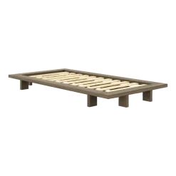 Sommier en pin carob brown 90x200cm Japan - Karup Design